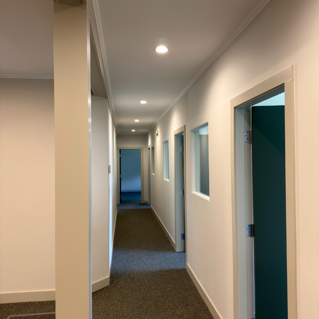 Interior hallway after painting by Servidori Painting